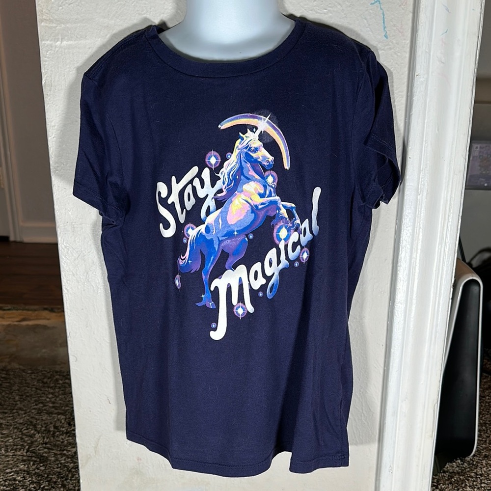 BOGO Old Navy Blue Graphic Short Sleeve Tee